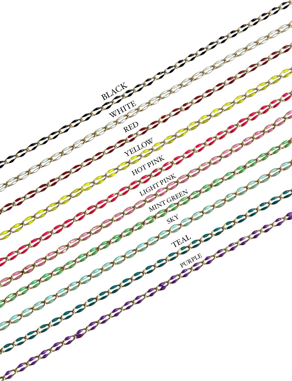 color options of the vibes bracelet 